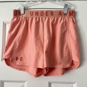 UNDER ARMOUR PINK SHORTS